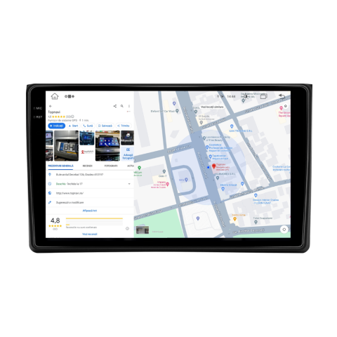 Navigatie Audi a4 b6, a4 b7, seat exeo, Android 13,Ecran 2K, 8GB RAM 256GB, Octa Core, carplay /android auto [5]