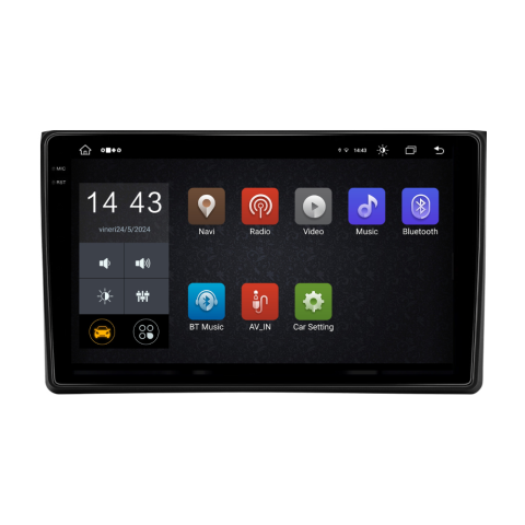 Navigatie Audi a4 b6, a4 b7, seat exeo, Android 13,Ecran 2K, 8GB RAM 256GB, Octa Core, carplay /android auto [6]