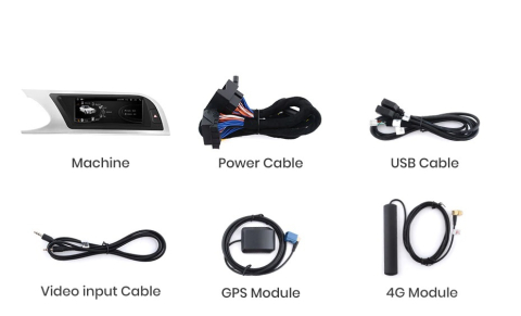 Navigatie Audi A4 B8 2009-2012, Android, Carplay, 4GB RAM 64GB, youtube, waze, google maps [5]