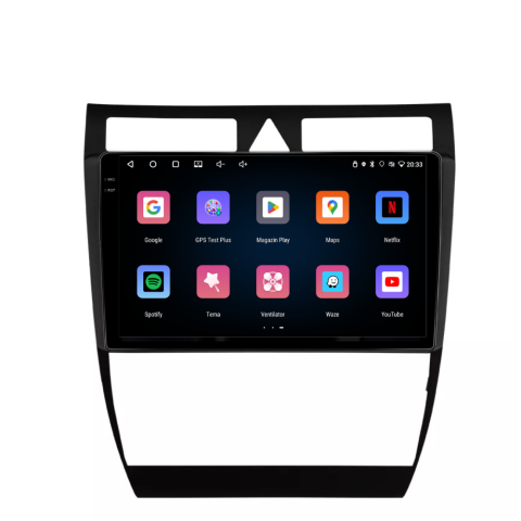 Navigatie Audi A6 C5 (1997-2006), Android, Ecran 9 inch, 4GB RAM 64GB, 4-core [2]