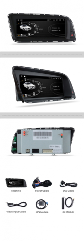 Navigatie Audi Q5 2009-2013, Android, Carplay, 4GB RAM 64GB, youtube, waze, google maps [4]