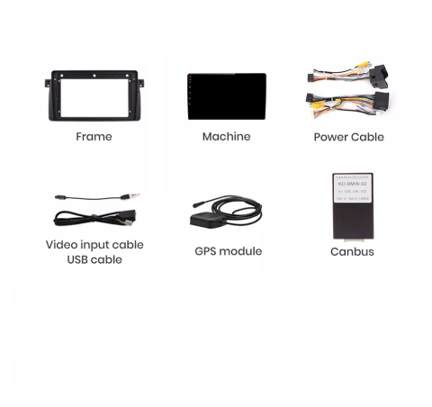 Navigatie BMW E46 (1998-2006), Android, Ecran 9 inch, 2GB RAM 32GB [5]