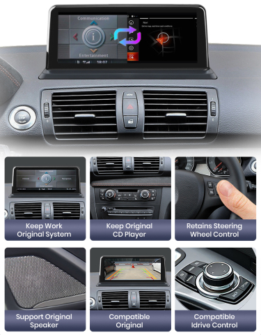 Navigatie Bmw Seria 1 (2003-2013), Android, 4GB 64GB, sistem Fara navigatie de fabrica [11]