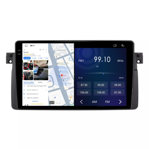 Navigatie Bmw seria 3 e46, Android 13,Ecran 2K, 8GB RAM 256GB, Octa Core, carplay /android auto [5]