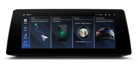 Seria 5 F10 F11 (2011-2017) - Navigatie Bmw seria 5 (2011-2012), 8GB RAM 256GB, Ecran 10.25 inch, 8-core, sistem CIC