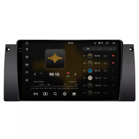 Navigatie Bmw Seria 5 E39 (1995-2004), Android, Ecran 9 inch 2K, 12GB RAM 256GB, 8-core [2]