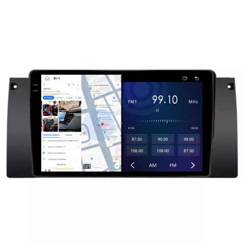 Navigatie Bmw seria 5 e39, Bmw X5 E53, Android 13,Ecran 2K, 4GB RAM 64GB, Octa Core, carplay /android auto [3]