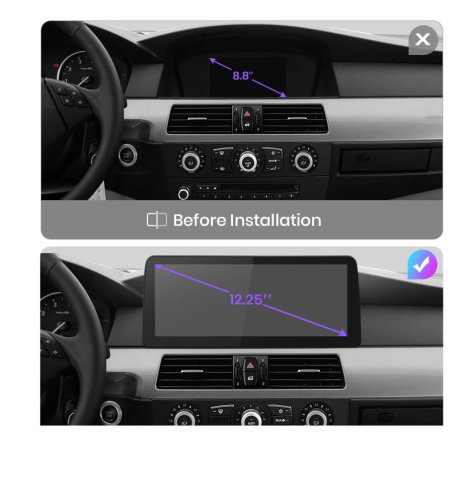 Navigatie BMW Seria 5 E60 (2004-2008), Android, 4GB RAM 64GB, Ecran 12.3 inch, 8-core, sistem CCC [11]