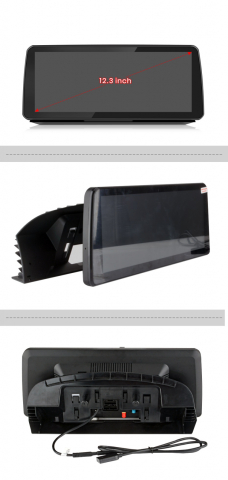 Navigatie BMW Seria 5 E60 (2009-2010), Android, 8GB RAM 256GB, Ecran 12.3 inch, 8-core, sistem CIC [5]