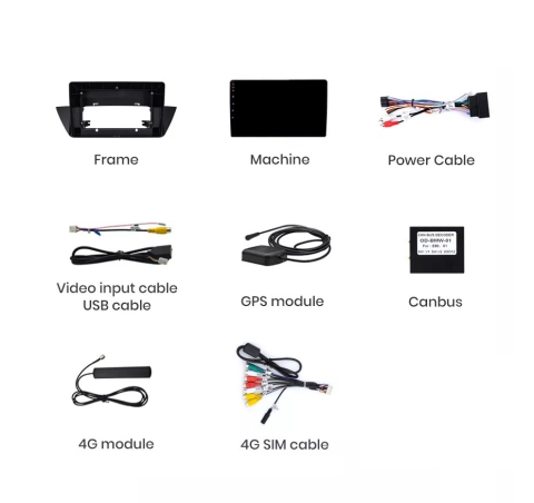 Navigatie BMW X1 E84 (2009-2015), Android, Ecran 2K, 4GB RAM 64GB, 8-core [9]