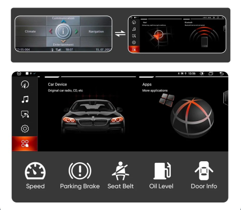 Navigatie Bmw X1 F48 (2014-2016) Android, 4GB 64GB, sistem NBT [7]