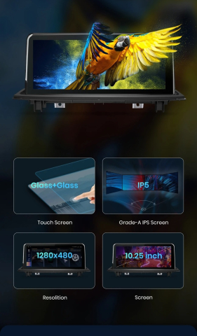 Navigatie Bmw X1 F48 (2017-2022) Android, 4GB 64GB, sistem NBT EVO [3]