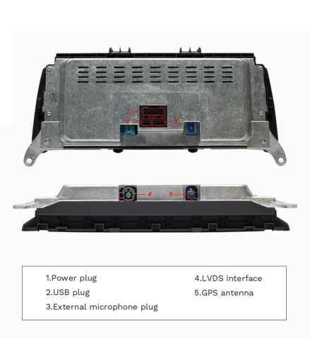 Navigatie BMW X4 F26 (2012-2017), Android, 4GB RAM 64GB, Ecran 8.8 inch, 8-core, sistem NBT [4]