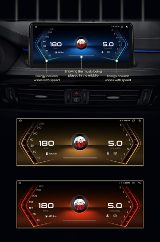 Navigatie Bmw X5 E70 (2009-2013), 4GB RAM 64GB, Ecran 10.25 inch, 8-core, sistem CIC [4]