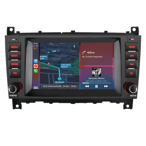 Mercedes-Benz - Navigatie C-class w203 (2004-20007), Android, Ecran 7 inch, 4GB RAM 64GB, 8core