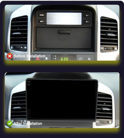 Navigatie Chevrolet Captiva (2006-2011), Ecran 2K, 8GB RAM 256GB, 8-core [1]