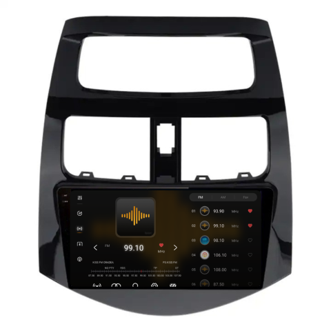 Navigatie Chevrolet Spark (2009-2015) , Ecran 9 inch 2K, 12GB RAM 256GB, 8-core [2]