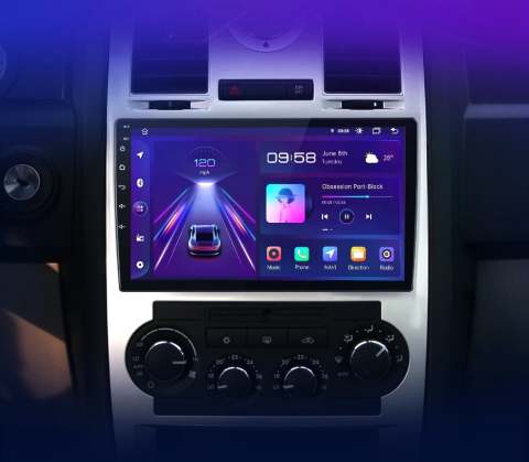 Navigatie Chrysler 300C (2004-2007), Android 12, 2GB RAM 32GB, google maps, youtube, wifi, waze, bluetooth [9]