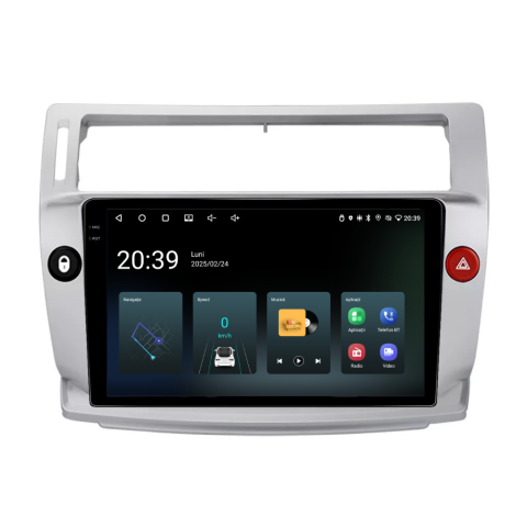 Navigatie Citroen C4 (2004-2009), Ecran 9 inch, 4GB RAM, 64GB, 4-core [3]