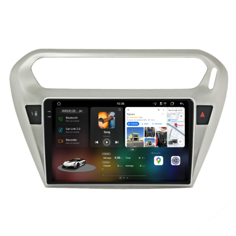 Elysee (2013-2018) - Navigatie Citroen Elysee (2013-2018), Ecran 9 inch 2K, 12GB RAM 256GB, 8-core
