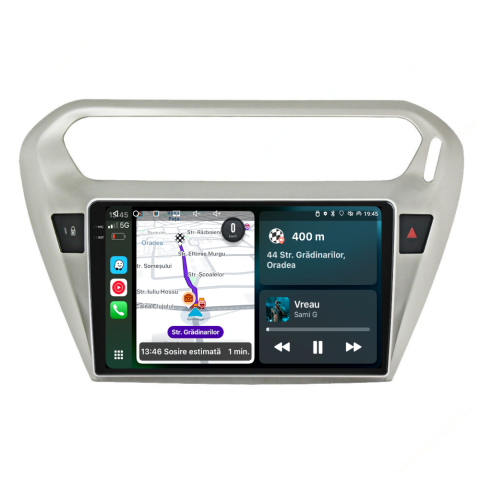 Navigatie Citroen Elysee (2013-2018), Ecran 9 inch 2K, 12GB RAM 256GB, 8-core [3]