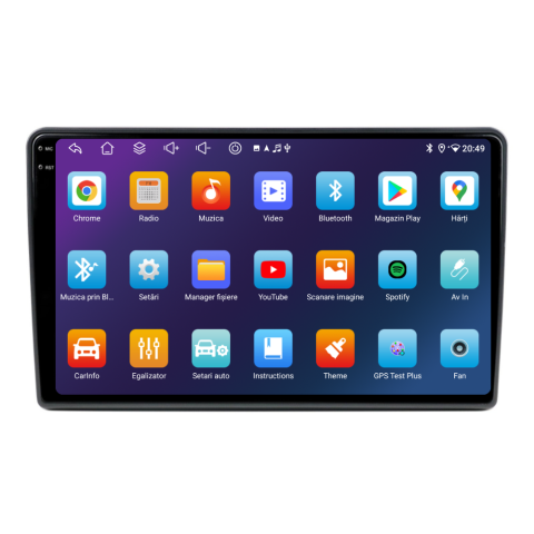 Navigatie Citroen Jumper (2006-2022), Ecran 9 inch, 4GB RAM 64GB, 8-core [1]