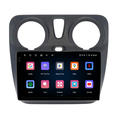 Navigatie Dacia Dokker (2012-2020), Android, Ecran 9 inch, 4GB RAM 64GB, 4-core [4]