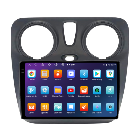 Navigatie Dacia Dokker (2012-2020), Ecran 9 inch, 6GB RAM 128GB, 8-core [3]