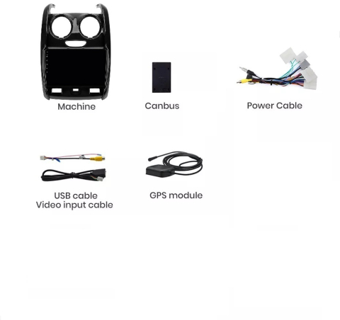 Navigatie Dacia Duster (2012-2019), Android, Ecran 9 inch, 1GB RAM 32GB [6]