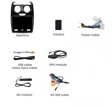 Navigatie Dacia Duster (2012-2019), Android, Ecran 9inch, 8GB RAM 256GB [10]