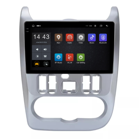 Navigatie Dacia Logan 1 2009-2013, Dacia Sandero 1 2009-2013,Duster 2010-2013, Android 13,Ecran 2K, 4GB RAM 64GB, Octa Core, carplay /android auto [3]