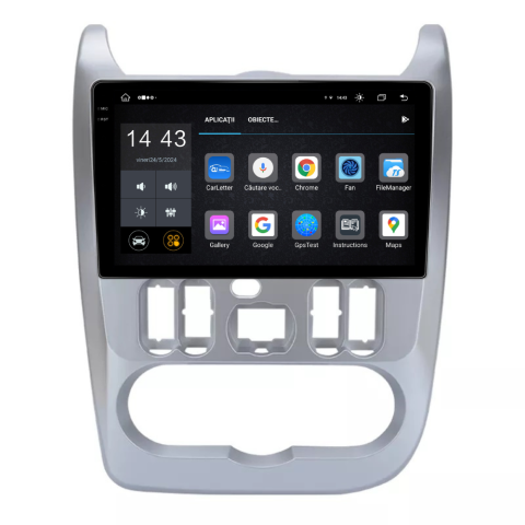Navigatie Dacia Logan 1 2009-2013, Dacia Sandero 1 2009-2013,Duster 2010-2013, Android 13,Ecran 2K, 4GB RAM 64GB, Octa Core, carplay /android auto [5]