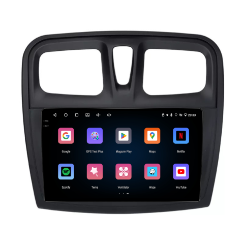 Navigație Dacia Logan 2 (2012-2019), Android, Ecran 9 inch, 4GB RAM 64GB, 4-core [2]