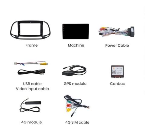 Navigatie Fiat Doblo (2015-2019), Ecran 2K, 8GB RAM 256GB, 8-core [5]