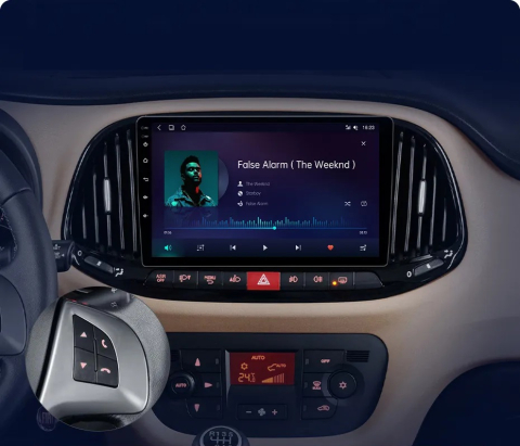 Navigatie Fiat Doblo (2015-2019), Ecran 9 inch, 1GB RAM 32GB [3]