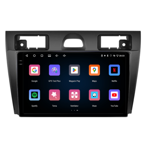 Navigatie Ford Fiesta (2002-2008), Android, Ecran 9 inch, 4GB RAM 64GB, 4-core [2]