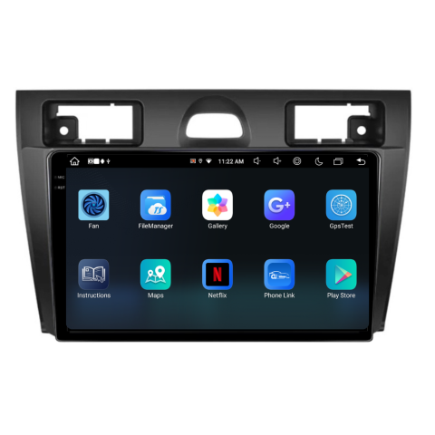 Navigatie Ford Fiesta (2002-2008), Android, Ecran 9 inch, 8GB RAM 256GB, 8-core [4]