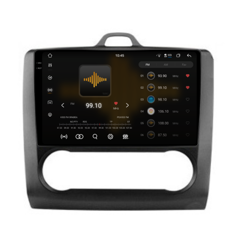 Navigatie Ford Focus (2004-2012), Android, Ecran 9 inch 2K, 12GB RAM 256GB, 8-core [2]