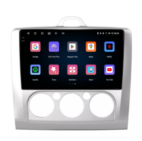 Navigație Ford Focus (2004-2012), Android, Ecran 9 inch, 4GB RAM 64GB, 4-core [2]