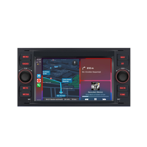 Galaxy 2 (2006-2014) - Navigatie Ford Galaxy (2006-2014), Android, 4GB RAM 64GB, 8-core, negru