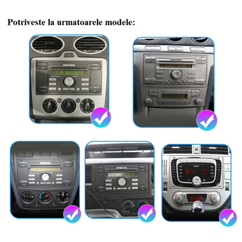 Navigatie Ford Mondeo (2003-2011), Android, 1GB RAM 32GB, argintiu [2]