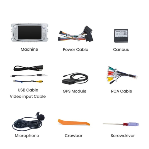 Navigatie Ford Mondeo (2003-2011), Android, 1GB RAM 32GB, argintiu [6]