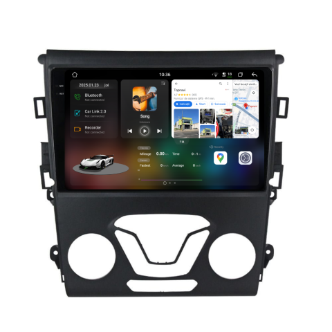 Mondeo (2014-2022) - Navigatie Ford Mondeo (2014-2022), Android, Ecran 9 inch 2K, 12GB RAM 256GB, 8-core
