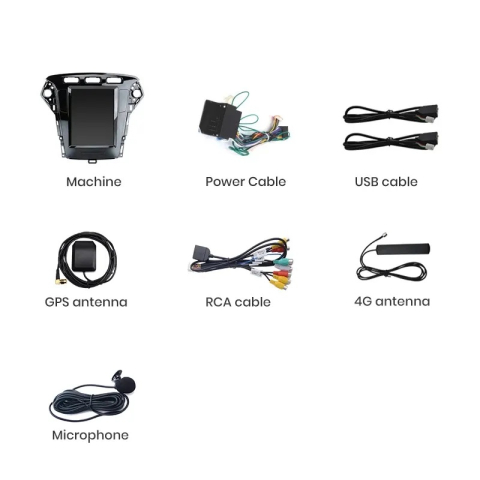 Navigatie Ford Mondeo Mk4 (2011-2013),Ecran Tesla 9.7 inch, Android, 6GB RAM 128GB [9]