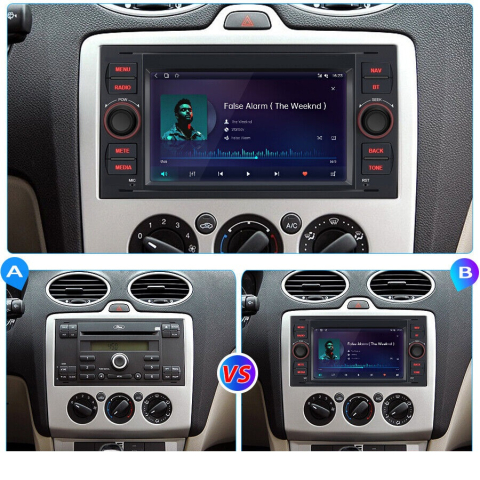 Navigatie Ford S-Max (2006-2015), Android, 2GB RAM 32GB, negru [5]