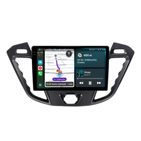 Ford - Navigatie Ford Transit Custom (2013-2020), Android, Ecran 9 inch, 8GB RAM 256GB, 8-core