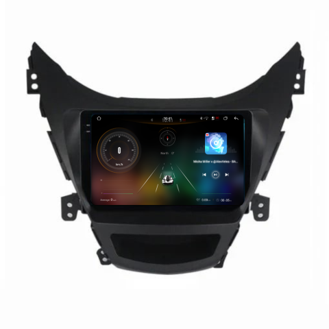 Navigatie Hyundai Elantra (2010-2016), Ecran 9 inch 2K, 12GB RAM 256GB, 8-core [2]