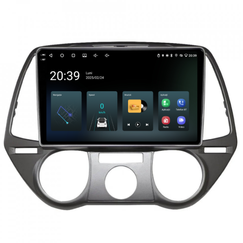 Navigatie Hyundai I20 (2008-2014), Ecran 9 inch, 4GB RAM 64GB, 4-core [3]