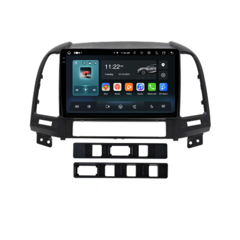 Navigatie Hyundai Santa Fe (2006-2013), Ecran 9 inch, 8GB 256GB, 8-core [3]