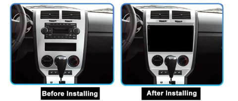 Navigatie Jeep Compass (2006-2010), Ecran 9 inch, 8GB RAM 256GB, 8-core [6]